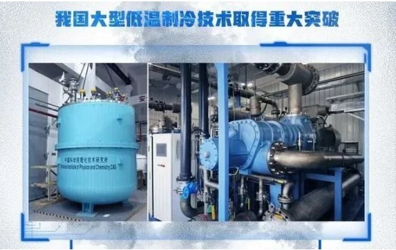 -271℃超流氦大型低温制冷装备入选”2021年中国十大科技进展新闻”——72779太阳集团与有荣焉